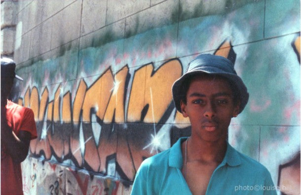 MODE2 at Quai Anatole France, Paris, July 1985. Photo: Louise Hill.