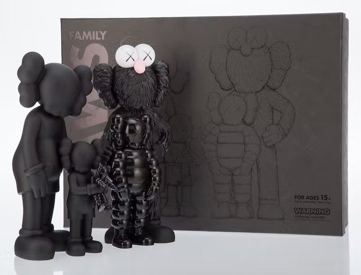 Family Black (Family Companion) by KAWS, 2021