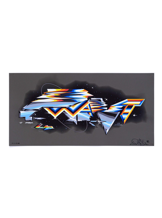 'PANT1 - 25 Years' by Felipe Pantone, 2023
