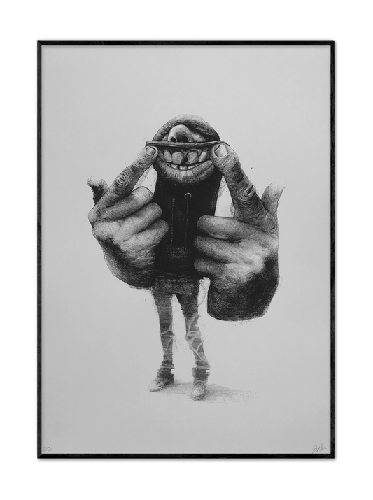 'Urban kontortion / Smile' by Bom.K, 2023