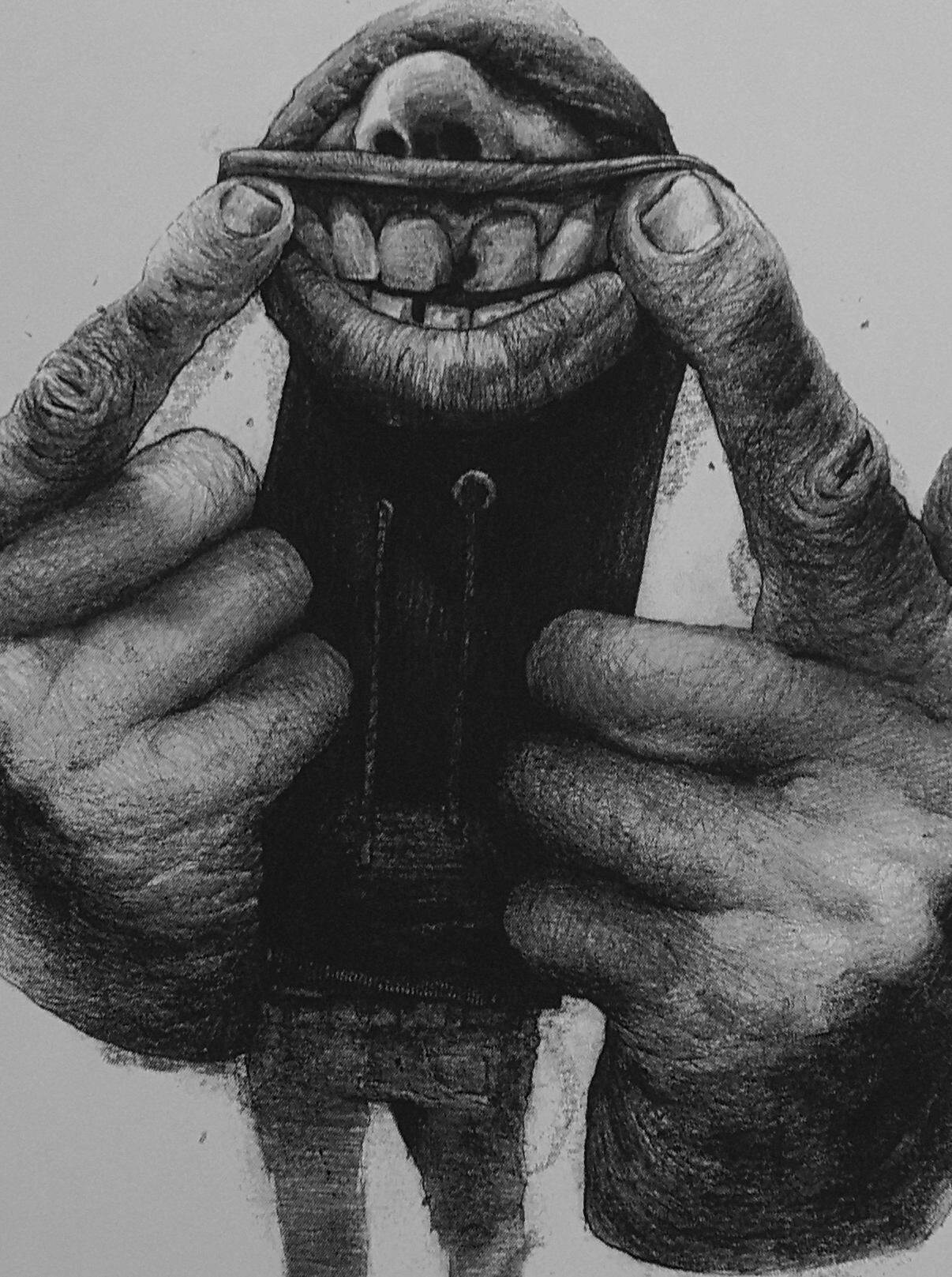 'Urban kontortion / Smile' by Bom.K, 2023