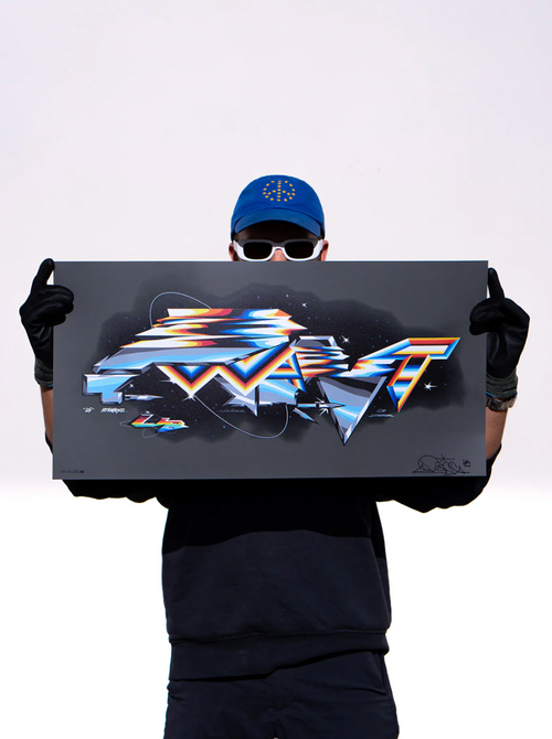 'PANT1 - 25 Years' by Felipe Pantone, 2023