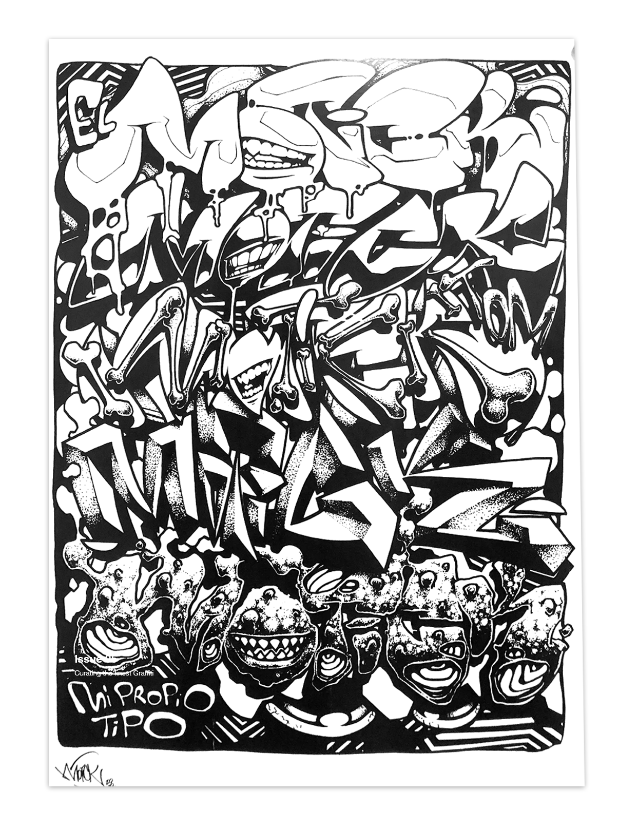 'Screen Print' by Motick, 2024