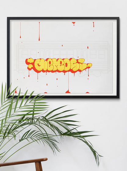 Wholetrain by OSGEMEOS, 2025