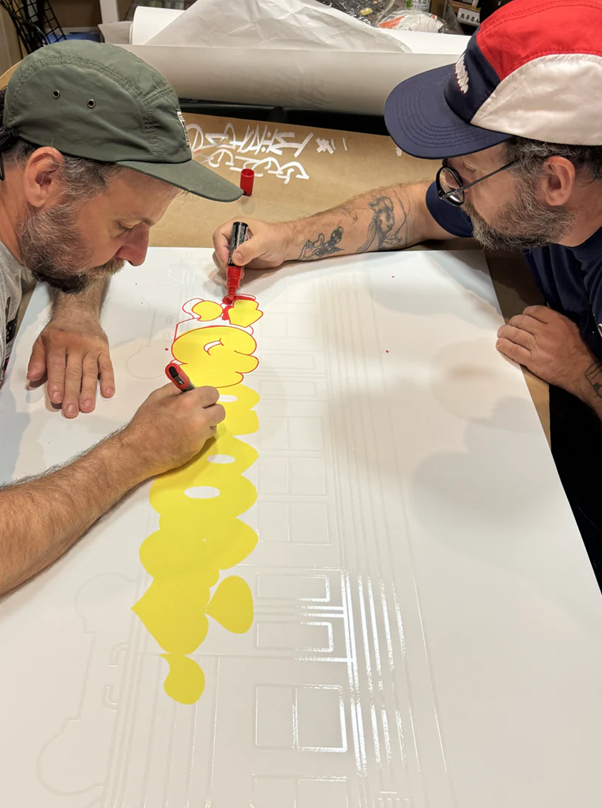 Wholetrain by OSGEMEOS, 2025